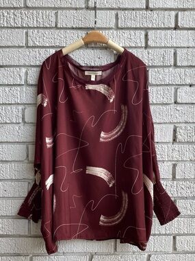 Grade & Gather Harvest Print Blouse